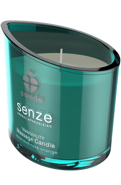 Senze Massage Candle Spearmint Rose Orange 50ml Massageljus