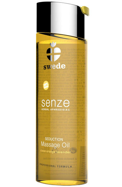 Senze Seduction Massage Oil Clove Orange Lavender 150ml Massageolja