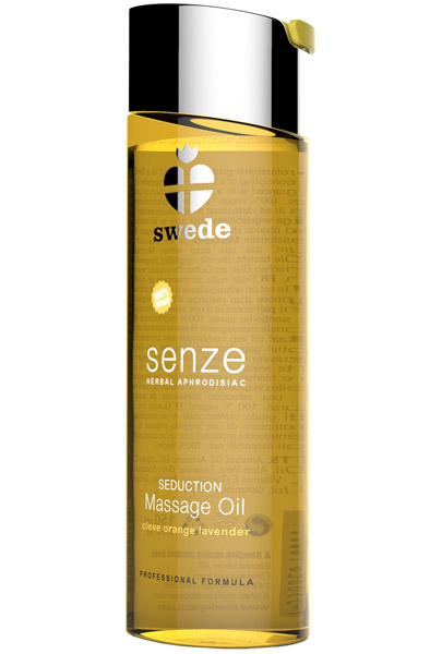Senze Seduction Massage Oil Clove Orange Lavender 75ml Hierontaöljy