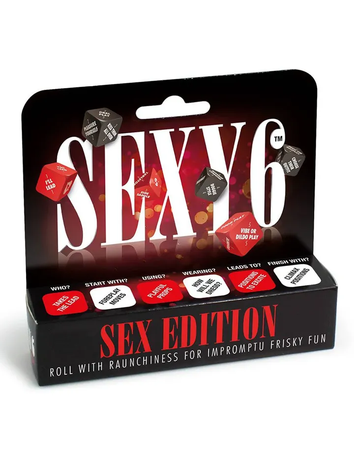 Sexy 6 Dice Sex Edition Tärningsspel för sex