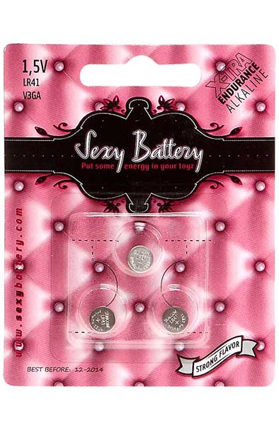 Sexy Battery LR41 3 pcs Batterier LR41