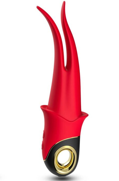 Shadow Double Teasing Vibrator 23 cm Vibrator