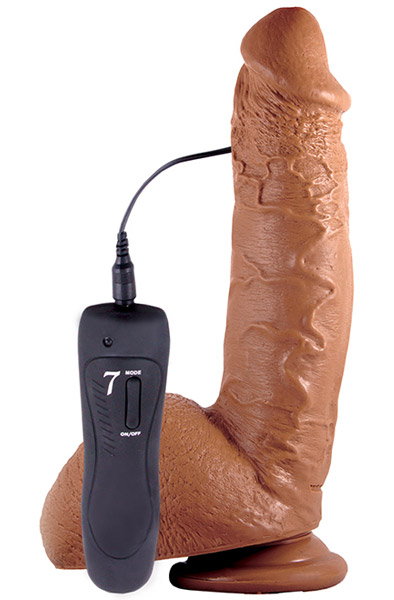 Shane Diesel Vibrating Dildo 25 cm Värisevä dildo