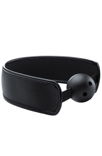 Shots Brace Ball Gag Black Gagball