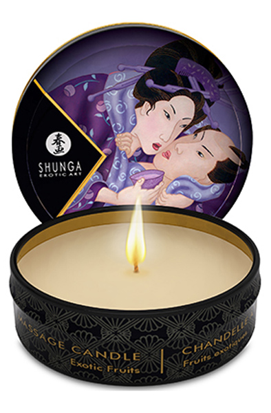 Shunga Erotic Art Massage Candle Exotic Fruits 30ml Massageljus