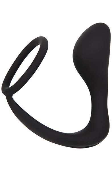 Silicone C-ring & Anal Plug Anaalitappi penisrenkaalla