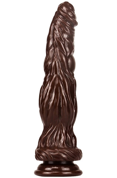 Silicone Dildo Monster Bark Brown 26 cm Monster dildo
