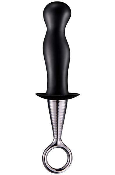 Silicone Plug With Finger Ring 22,5 cm Anaalitappi vetorenkaalla