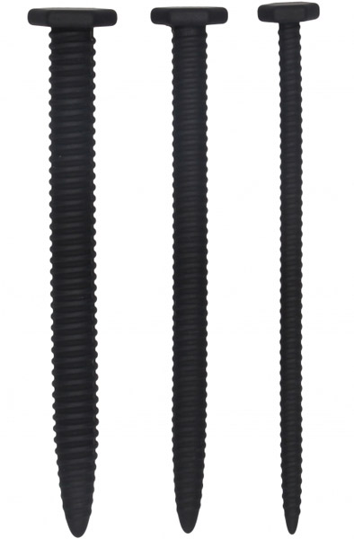 Silicone Screw Plug Set Urethral Sounding Dilator paket