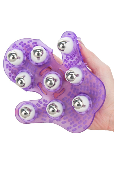 Simple & True Roller Balls Massager Purple Massage