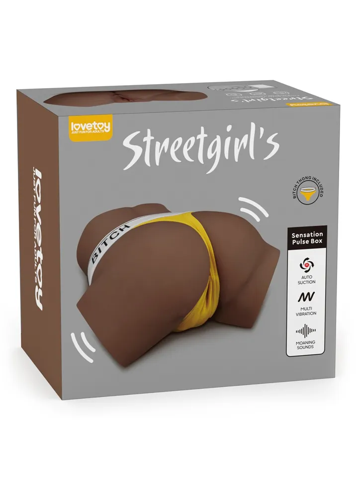 Streetgirl #15 Masturbator With Vibration & Moans Brown seksinukke