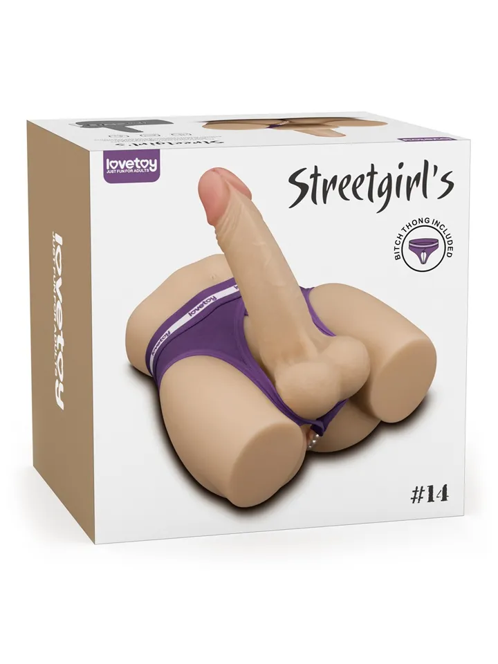 Streetgirls #14 With Bendable Dildo Mies Seksinukke