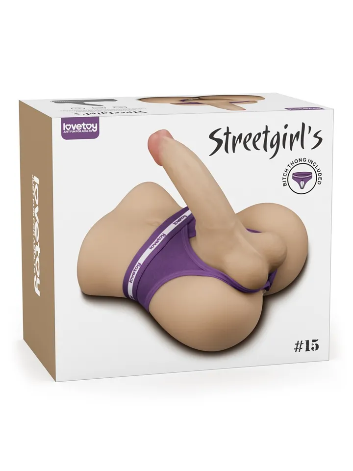 Streetgirls #15 With Bendable Dildo Mies Seksinukke