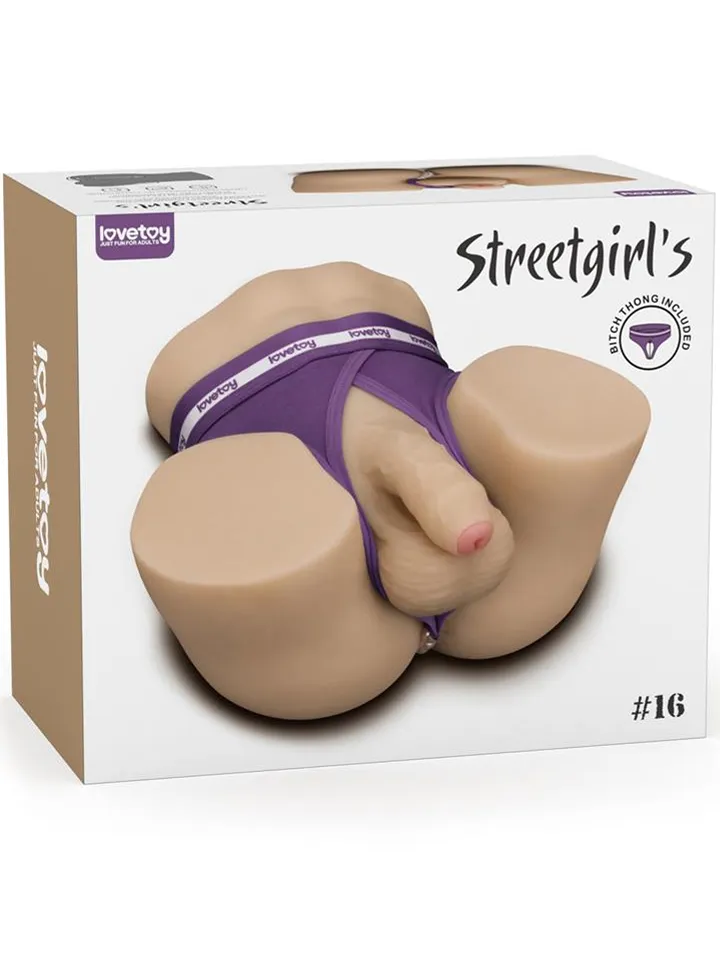 Streetgirls #16 With Dildo 4 kg Mies Seksinukke