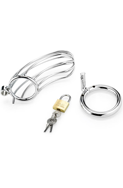 Stylish Cock Cage with Cockring 40mm Kyskhetsbur