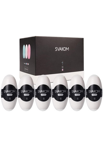 Svakom Hedy 6-pack White Onaniägg