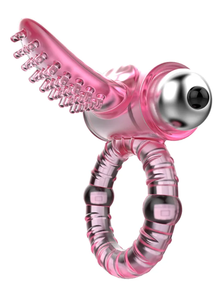 Sweet Vibrating Ring Pink Penisrengas jäniksenkorvilla
