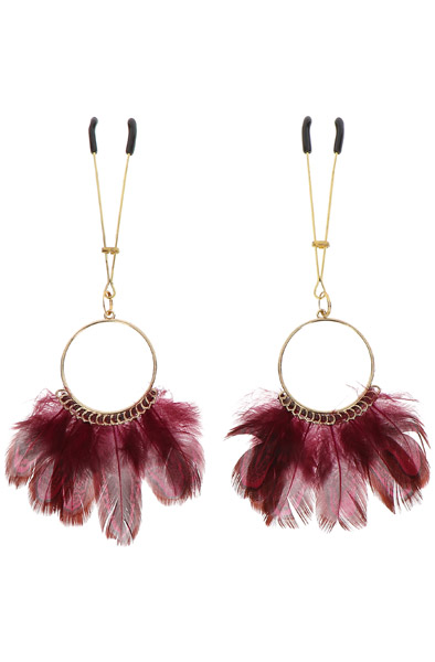 Taboom Tweezers With Feathers Bröstvårtsklämmor