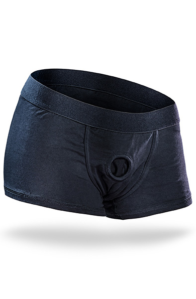 Temptasia Harness Briefs Medium Black Harness