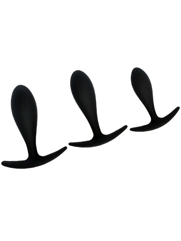 The Perfect Beginner Silicone Butt Plug Set Analpluggar paket