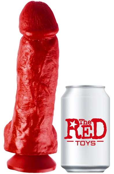 The Red Toys Elmo Dildo 23 cm Grövre analdildo