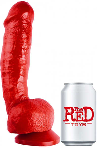 The Red Toys Ironstick Dildo 26 cm Grövre analdildo