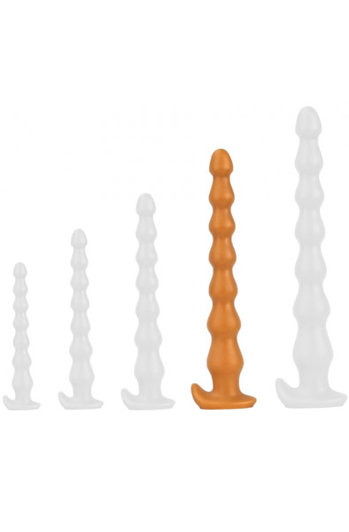 TheAssGasm Plug Long Chap Beads 43 cm Analdildo