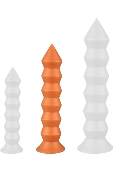 TheAssGasm Silicone Dildo Spring 32cm Analdildo
