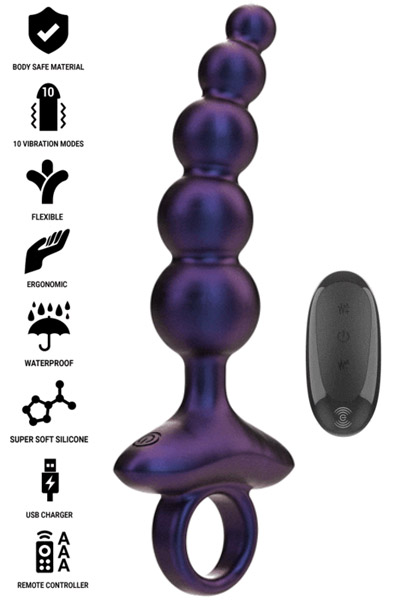 Tito Vibrating Anal Plug Remote Control Värisevä anaalitappi
