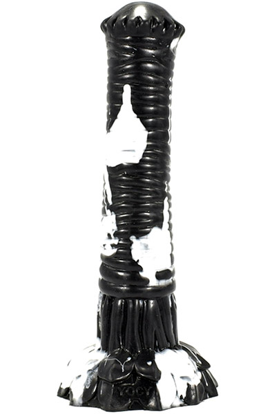 Tork Dildo Black-White 29 cm Dragon dildo