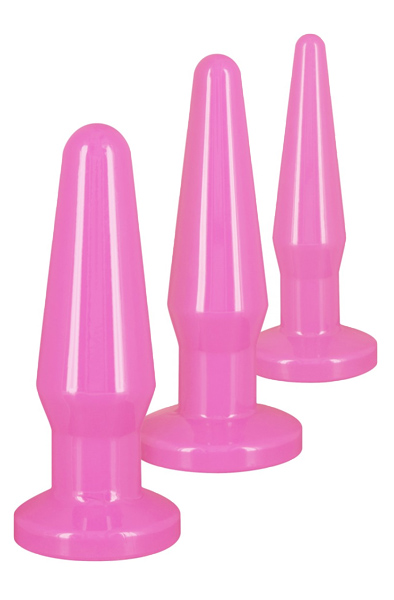 ToyJoy Anal Play Best Butt Buddies Kit Pink Analpluggar paket