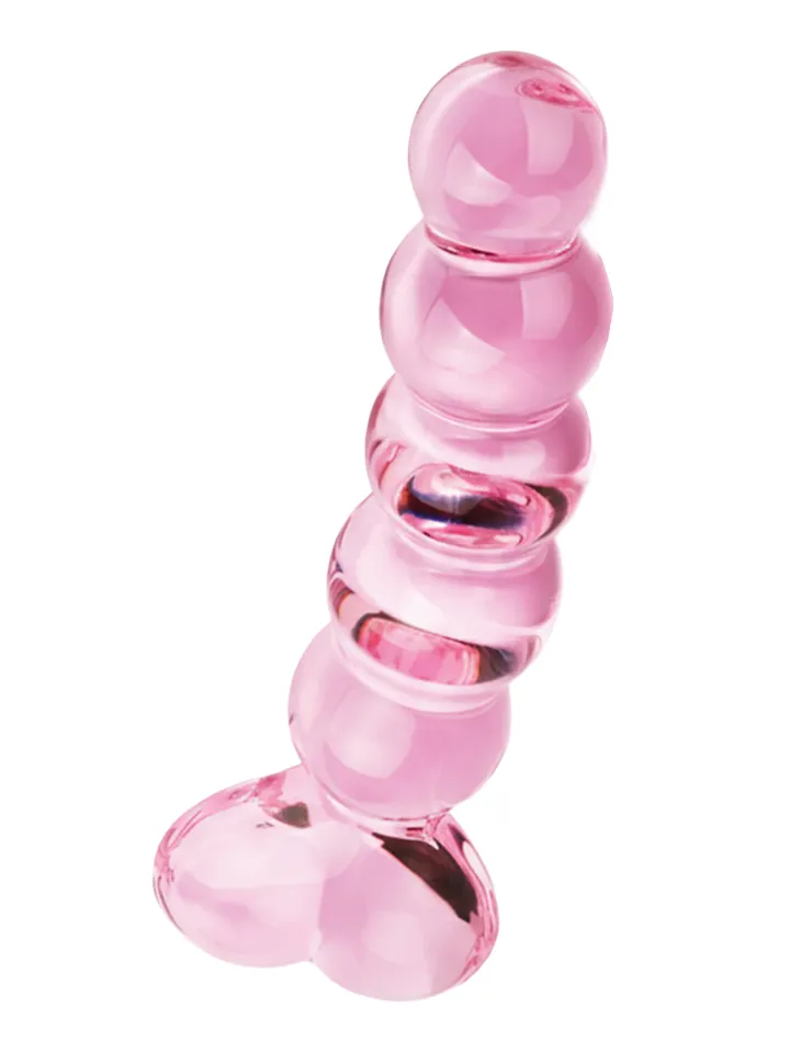 ToyJoy Glass Worxx Crystal Heart Anal Dildo Glasdildo