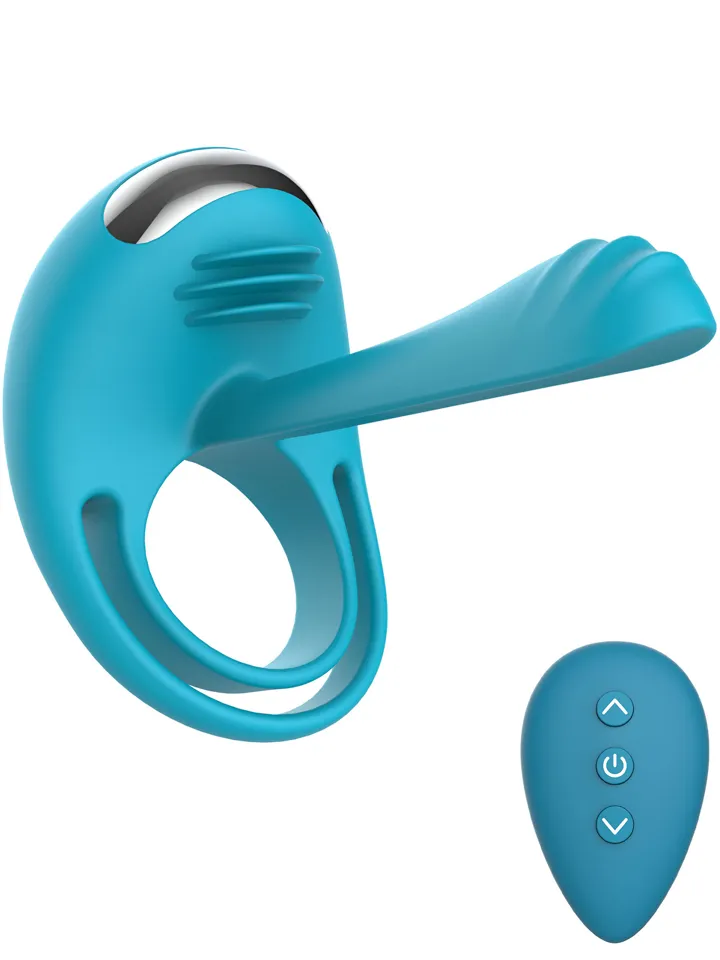 ToyJoy Passionate Joy Stick C-Ring Remote Penisring med vibrator