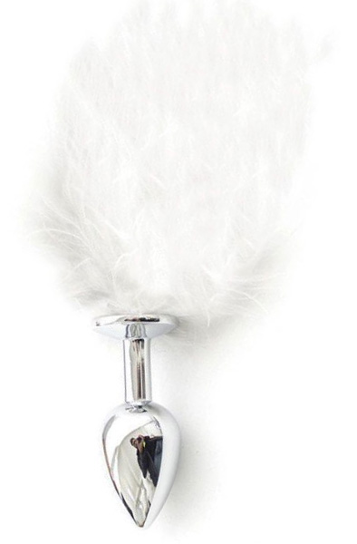 TOYZ4LOVERS Anal Plug With White Tail Analplugg med svans