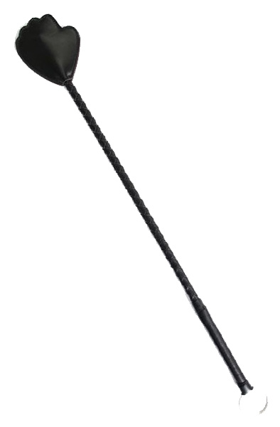 TOYZ4LOVERS Hand Riding Crop Black 65cm Ridpiska