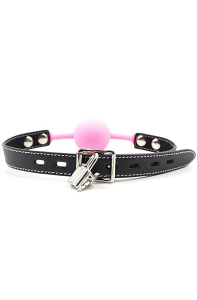 TOYZ4LOVERS Locking Ball Gag Gagball