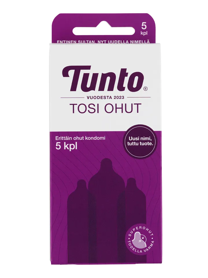Tunto Supertunna Kondomer 5-pack Kondomit