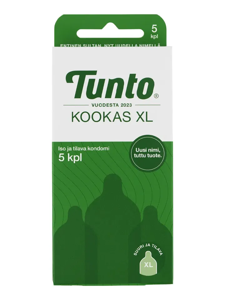 Tunto XL Kondomer 5-pack Kondomit