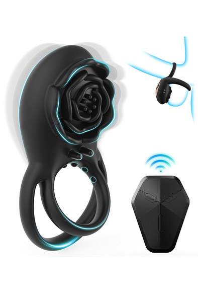 Vibrating Cockring With Remote Control Penisrengas vibraattorilla