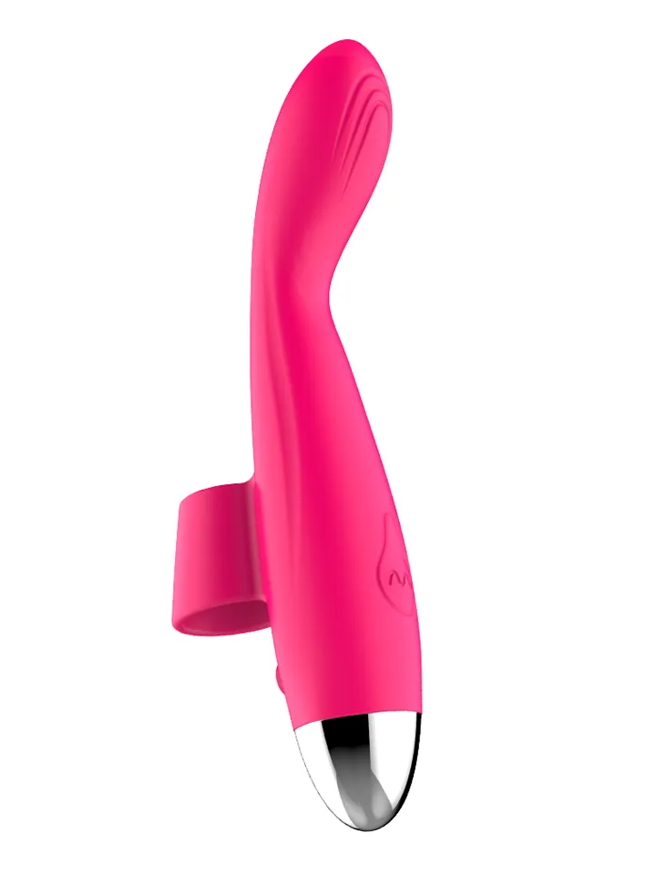 Vibrating Finger Massager Pink Sormivibraattori