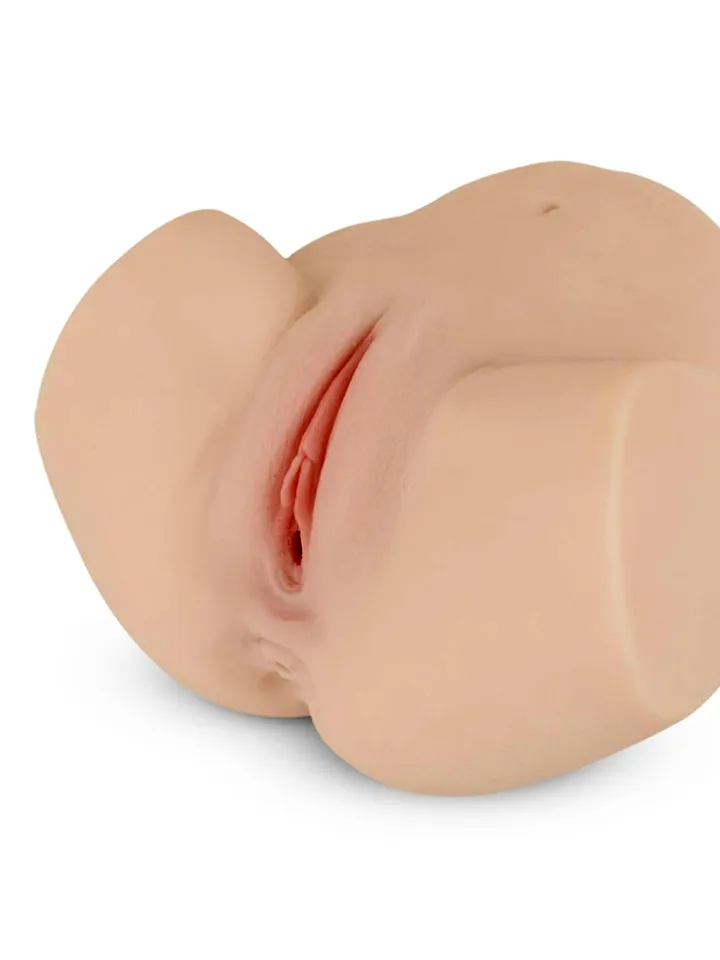 Vibrating Masturbator With Butt Masturbator med vibration