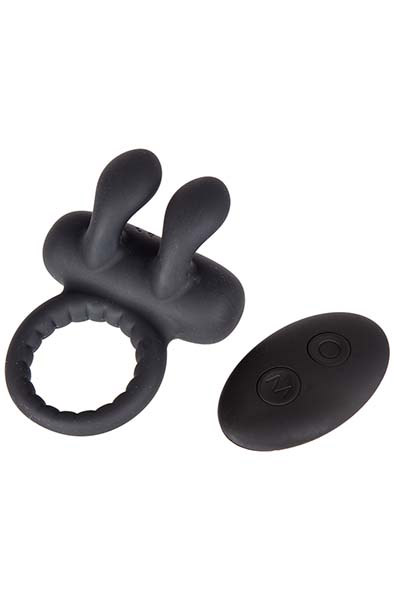 Vibrating Penis Ring With Rabbit & Remote Penisrengas vibraattorilla