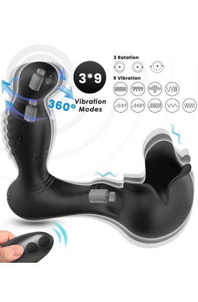 Vibrator Anal & Stimulator With Remote Prostata stimulaattori