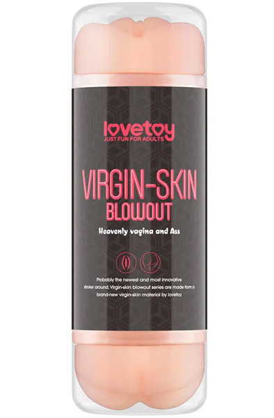 Virgin-Skin Double Blowout Vagina & Ass Stroker