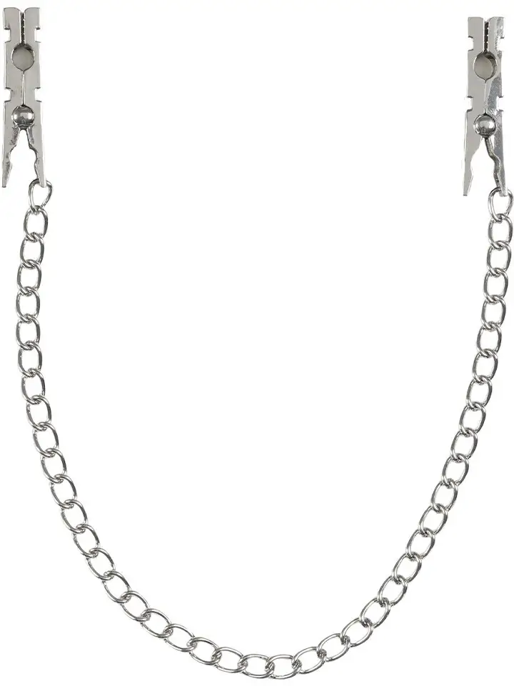 Virgite Nipple Clamps With Chain Bröstvårtsklämmor