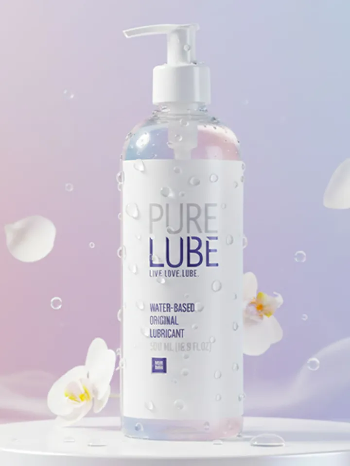 Water-Based Lubricant With Pump 500 ml Vesipohjainen liukuvoide