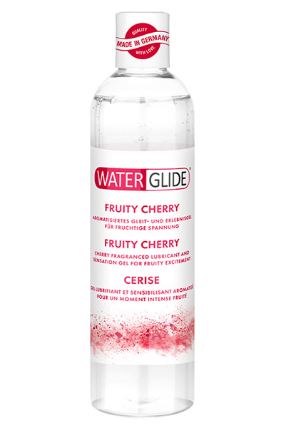Waterglide Fruity Cherry 300ml Kirsikanmakuinen liukuvoide