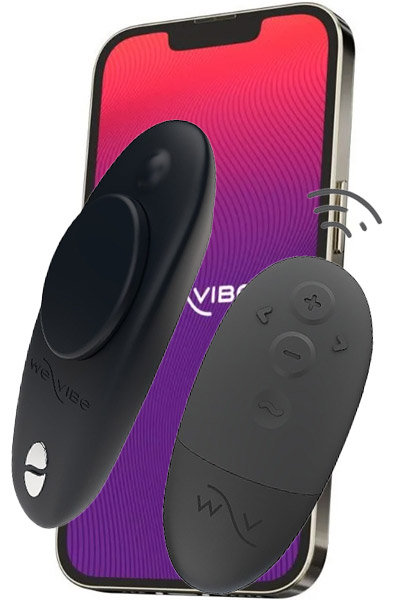We-Vibe Moxie+ Black Trosvibrator