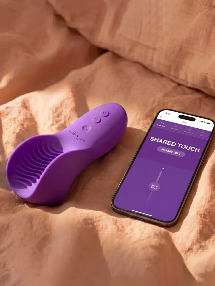 We-Vibe Shared Touch Purple Parvibrator