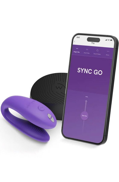 We-Vibe Sync Go Purple Parivibraattori